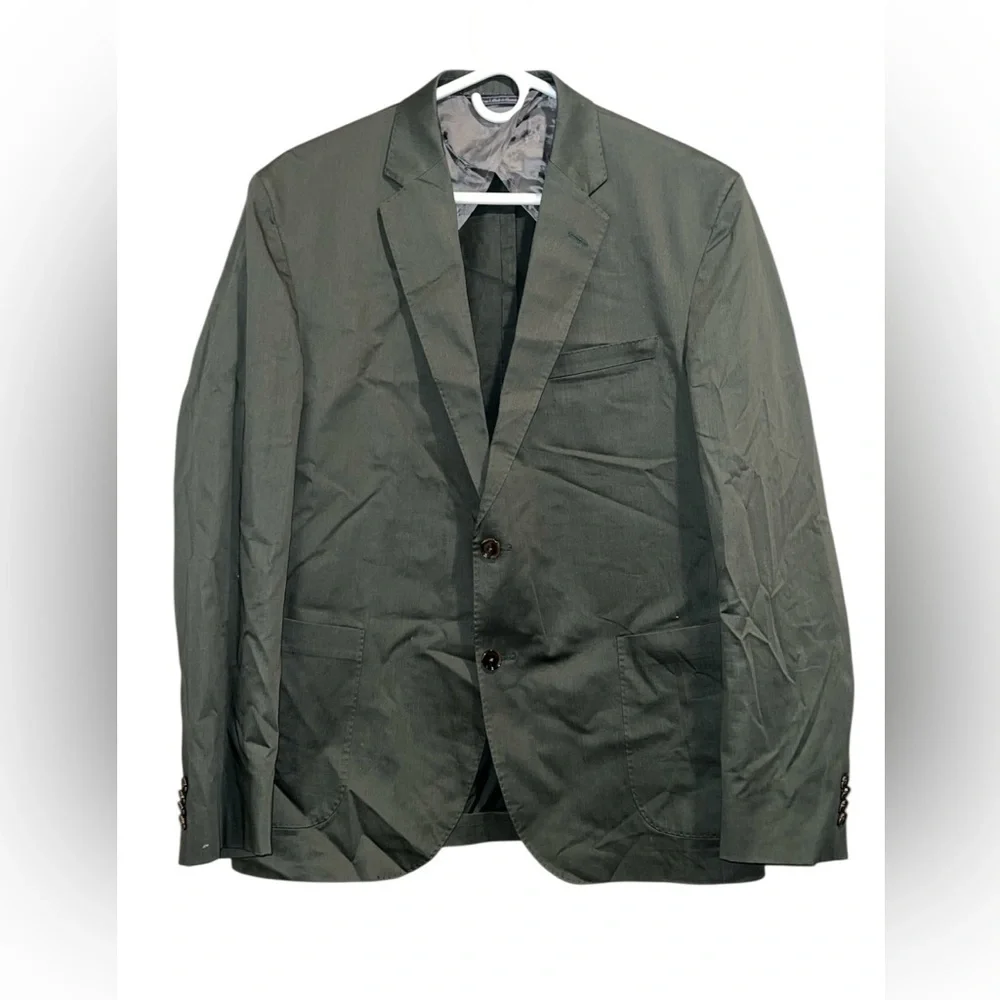 Men’s Ted Baker London suit.